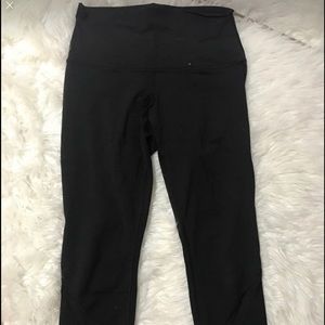 Lululemon Wonder Under leggings (scalloped)